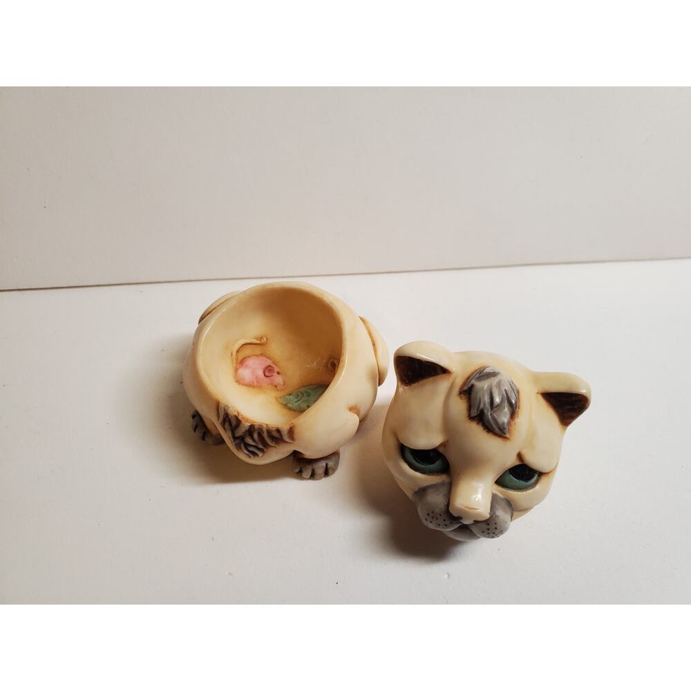 Cat Lid Figurines - Pot Bellys - Picture 4 of 7